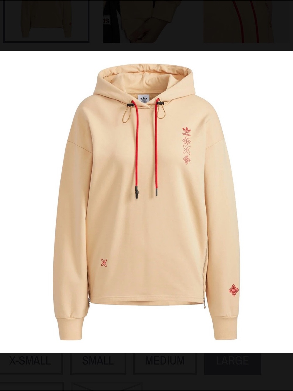 ADIDAS Chinese New Year Women's Hoodie in Halo Amber